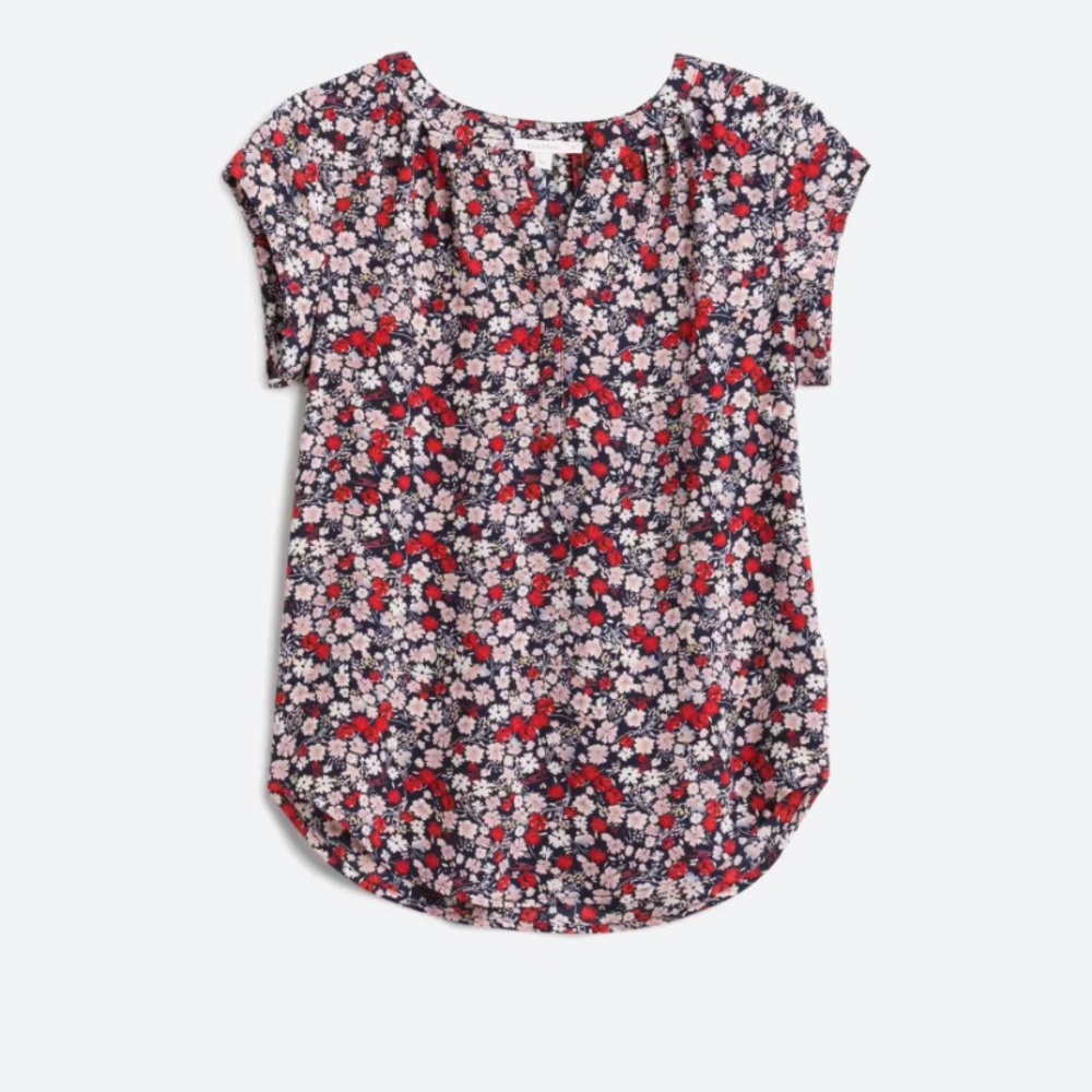 fun2fun Walden split neck blouse from Stitch Fix size L